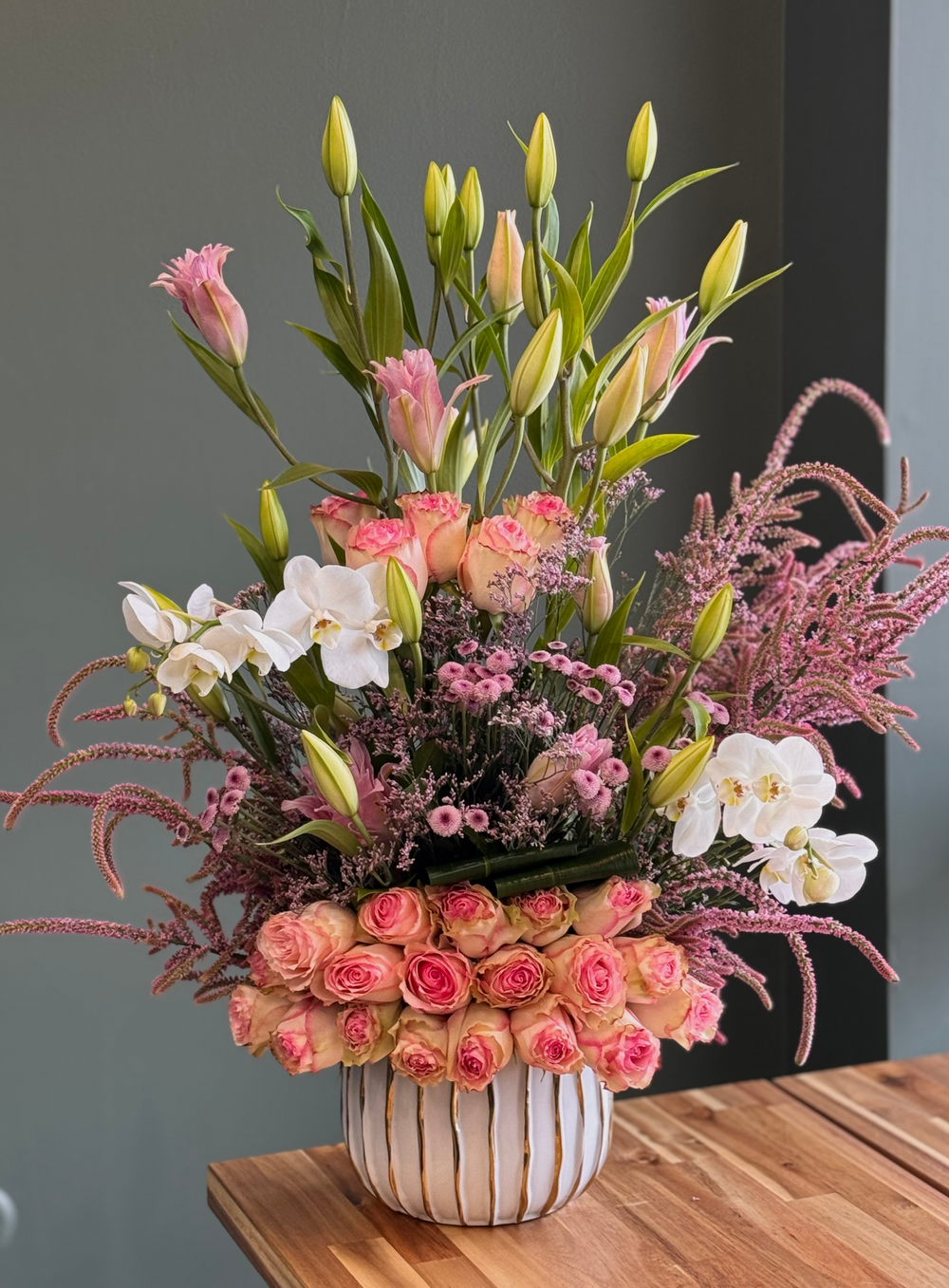 Pink & White Masterpiece Design