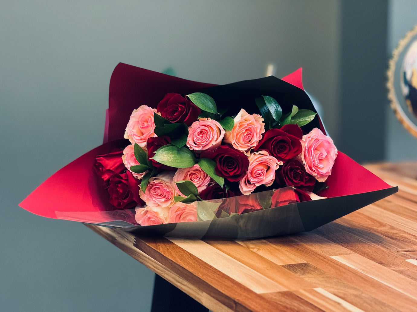 mixed Roses bouquet