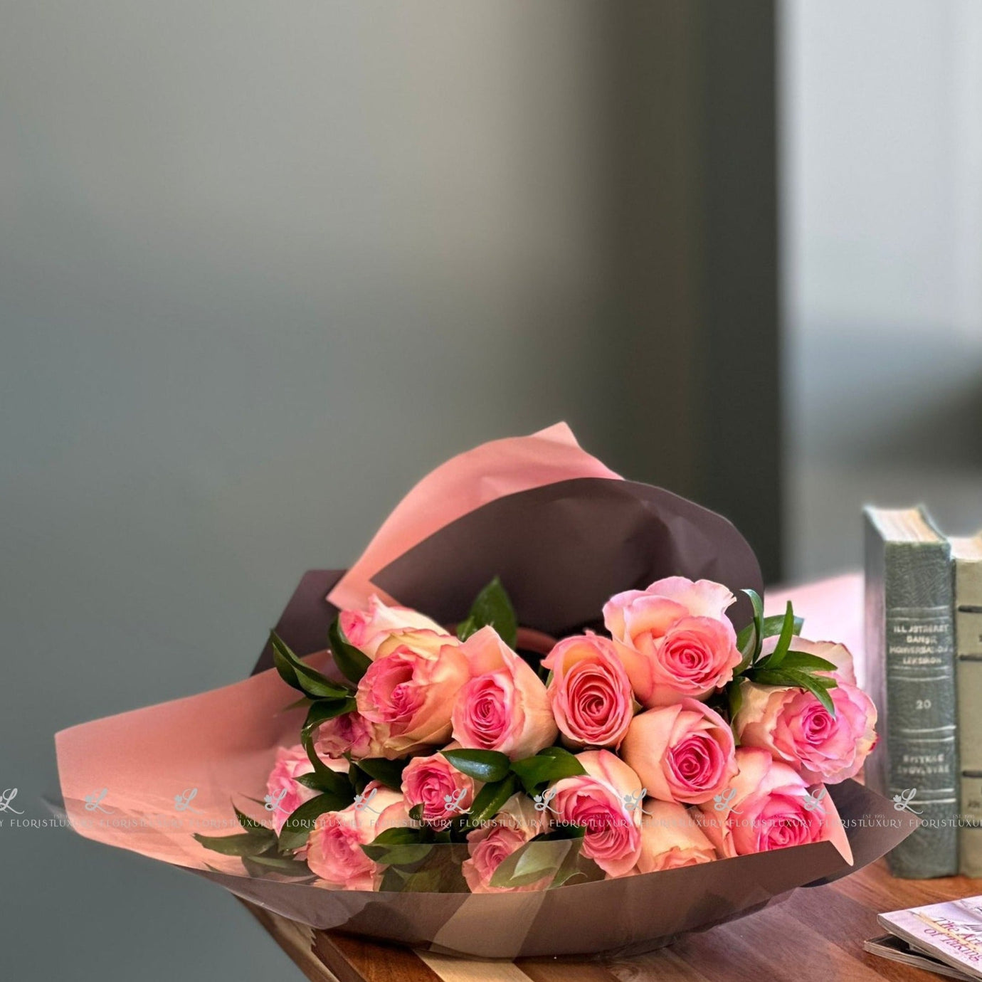 pink rose bouquet