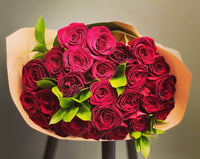 Vibrant Red Rose Bouquet Gift