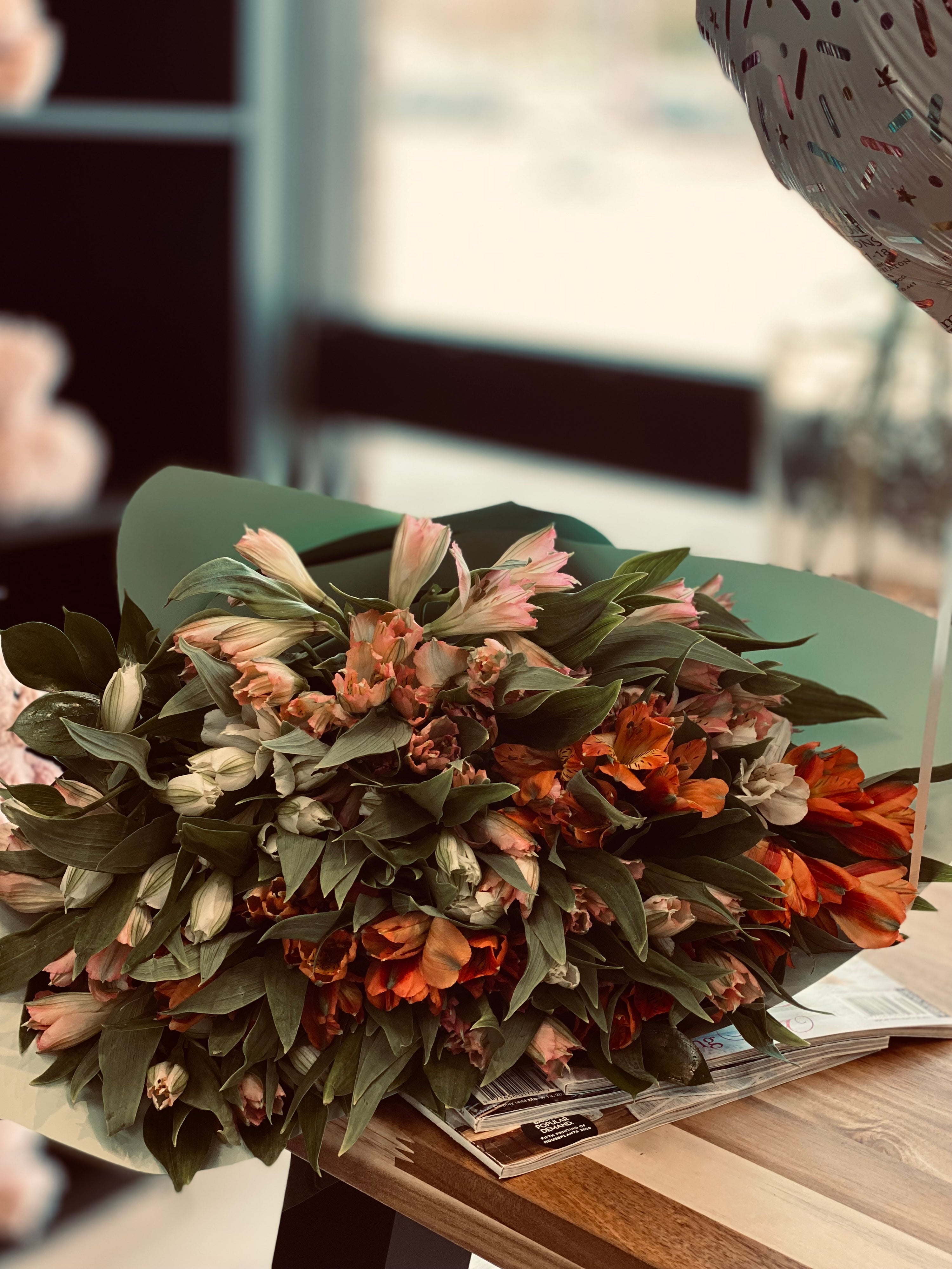 alstroemeria colors bouquet