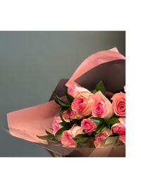 pink rose bouquet