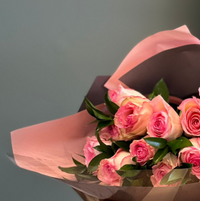 pink rose bouquet