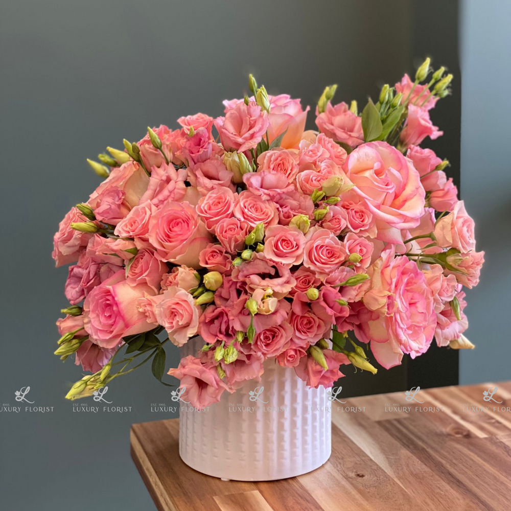 Elegant Pink Floral Display