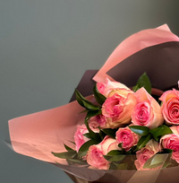 pink rose bouquet