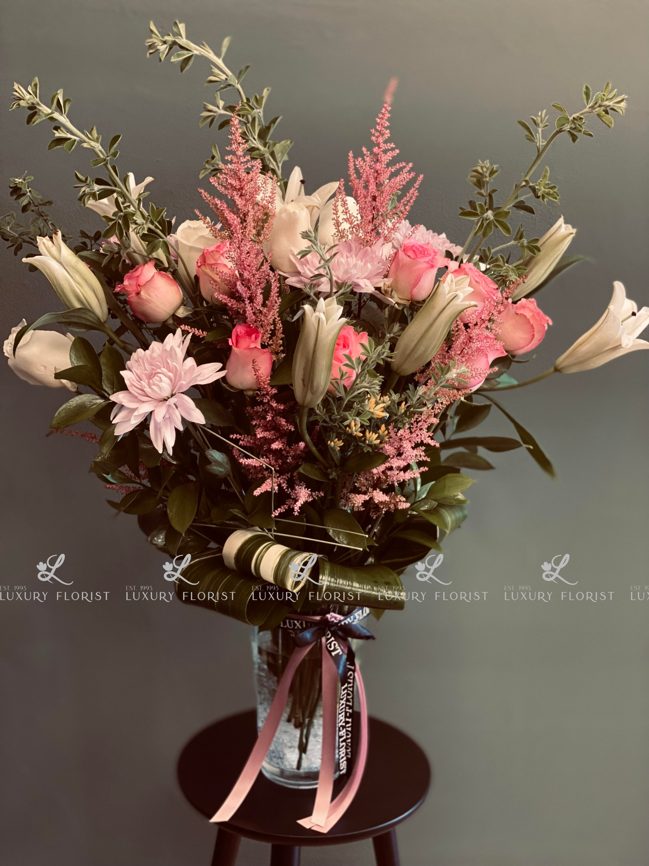 Pink Flowers Delivery