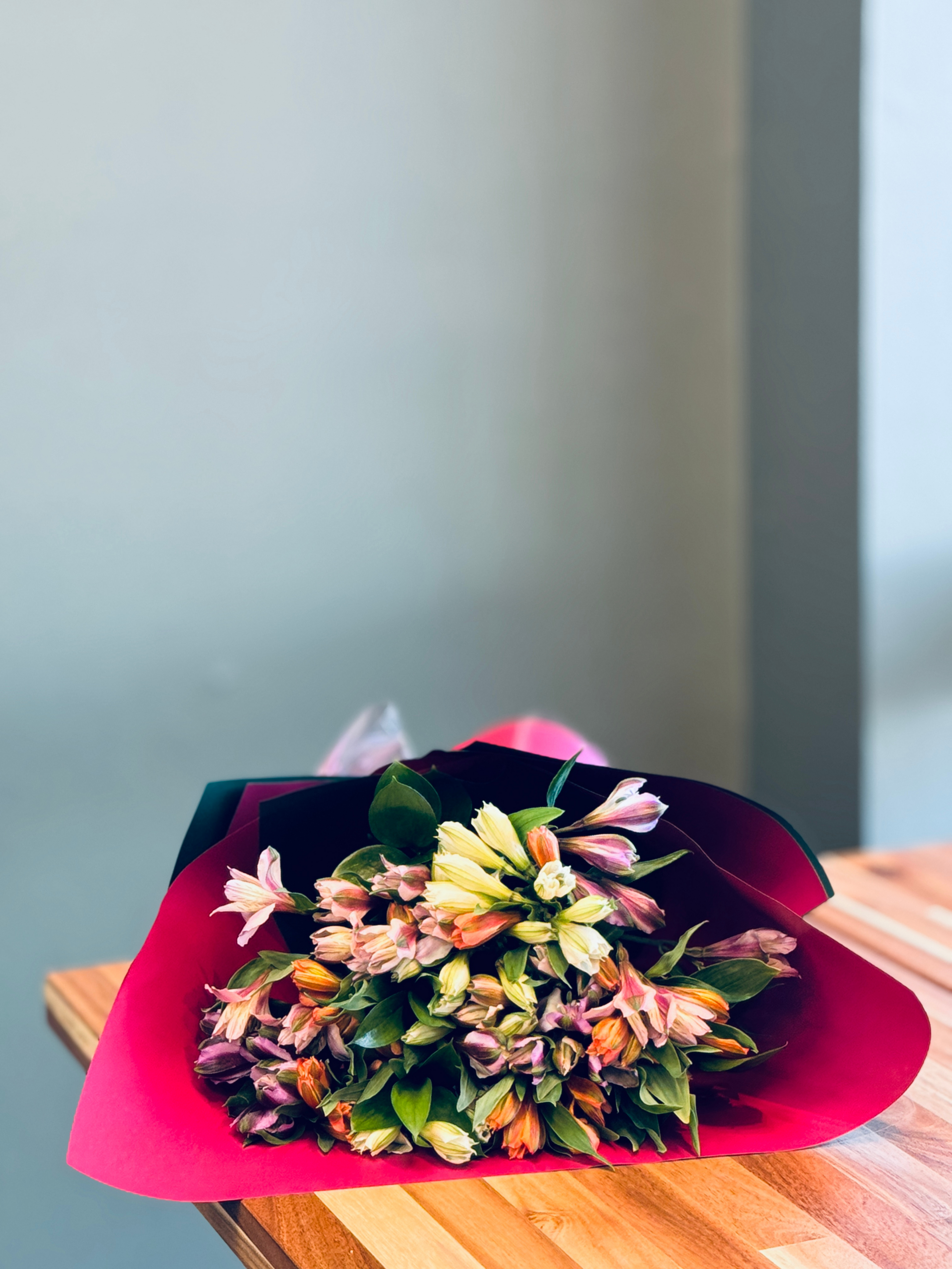 alstroemeria colors bouquet