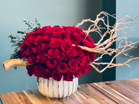 luxury flowers | red roses